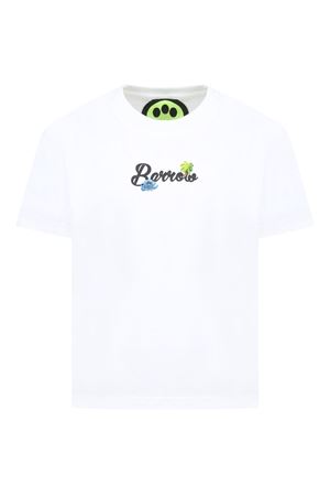 tshirt in cotone bianco BARROW KIDS | S5BKJUTH070002